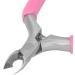 Nail Cuticle Trimmer Hygienic Built-in Spring Cuticle Trimmer with Protective Cover for Nail Salon (Pink) - Buy Online on GoSupps.com