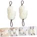 Balacoo 4 Pcs Bath Ball - Exfoliating Loofah & Back Scrubber for Soft Skin | International Shipping Available - Buy Online on GoSupps.com