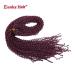 3 Packs Eunice Synthetic Crochet Braids - Curly Box Braids 28 Inch (99J) | International Shipping - Buy Online on GoSupps.com