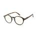 JOOX Vintage Reading Glasses for Men Women Round Reading Aid Glasses with Spring Hinges Brown Tortoise 0.0 x