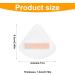 DDKY 4 Triangle Puffs Make Up Sponge Beauty Wet Dry Makeup Tool Powder Puff for Liquid Foundation Loose Powder - Buy Online on GoSupps.com