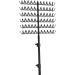 Folpus Hair Braiding Rack 110-150cm Foldable Keep Neat and Tidy Hair Display Stand Hair Holder - Buy Online on GoSupps.com