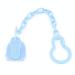 Greattangle Baby Nipple Pacifier Chain Clips & Bite Ring - Feeding Milk Accessories for Toddlers | Plastic Buckle Toy Care Carrier for Fruits & Vegetables - Buy Online on GoSupps.com