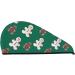 Gingerbread Snowman Cookies Microfiber Hair Towel | Soft Super Absorbent Quick Dry Hair Wrap for Long Curly & Thick Hair - Perfect Gift for Women - Buy Online on GoSupps.com