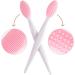 Silicone Exfoliating Nose Brush Tool Set 50pcs/Set Face Scrubbers Exfoliating Brushes Set Multifunction Wash Face Exfoliating Brush - Buy Online on GoSupps.com