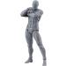 Body Kun Doll BYIA Artists Manikin Blockhead Jointed Mannequin Drawing Figures Male+Female Set - Gray Colored Version - Buy Online on GoSupps.com