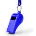2 Pack Blue Hipat Whistle with Lanyard - Extra Loud Sports Whistles for Coach, Referee, Basketball - Great for Lifeguard and Survival - Classic Style - Buy Online on GoSupps.com