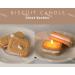 Kimko Cookies Shaped Scented Candle | Handmade Biscuit Aroma Decorative Candle for Birthdays Weddings & Meditation | Perfect Photo Prop & Mood Boosting Gift - Buy Online on GoSupps.com