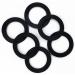 Qrity 6-Piece Drain Pipe Blind-Cap Seal Set for Kitchen Sink - 45mm Rubber Disc & Drip Ring for G 1 1/2-Inch Fittings - Buy Online on GoSupps.com