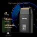 NG-983B Professional High Speed Electric Shaver for Men - 8100 RPM Rechargeable Beard Trimmer with Triple Foil Blade & LED Display - All Metal Housing - Ideal for Barbers - Buy Online on GoSupps.com