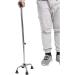 Adjustable Four-Legged Crutches Non-Slip Lightweight Elderly Walker Walking Sticks with Small Base and Comfortable Handle Flexible and Durable Limited Mobility Aid - Buy Online on GoSupps.com