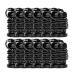 Vitaciti 12 Round Black Detox Foot Bath Arrays Stainless Steel Aqua Ionic Cleansing Accessory for Ionic Detox Foot Spa Cleanse Machines