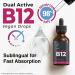 SafeFine Vitamin B12 Liquid Drops 3000mcg - 60ml - Vegan-Friendly Supplement for Energy, Mood & Nerve Function - Fast Absorption - Gluten-Free - Buy Online on GoSupps.com