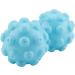 2Pcs Blue PVC Reusable Washing Liquid Dosing Balls Set for Laundry - Mr Steamy Fabric Softener Accessories - Buy Online on GoSupps.com