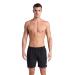 ARENA Men's Fundamentals Logo Boxer R Swim Trunks (1 Pack) L Black-white