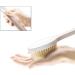 MCUILEE Bath Brush - Long Handle Body Massager Shower Brush with Super Soft Bristles for Exfoliation & Back Care - Best for Relaxation & Spa Experience - Buy Online on GoSupps.com