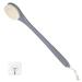 Back brush shower back brush for showering for seniors shower brush back bath brush with long handle dark grey