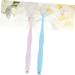 PLAFOPE 2 Pack Fur Toothbrushes - Eco-Friendly Oral Cleaning Design for Effective Dental Care | International Shipping - Buy Online on GoSupps.com