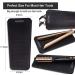 ANGENIL Silicone Heat Resistant Travel Mat Pouch for Hair Straightener and Curling Iron - Professional Hair Tools Holder, Black - Buy Online on GoSupps.com