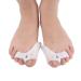 1 pair of silicone correctors and relief at Hallux Valgus tailoring balls and large toe joint hammer toe toe separator spacer and rail for surgery