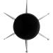 DOITOOL 2pcs Nail Art Drill Pen Nail Art Paint Tool Rock Nails Art Pen Supplies Dotting Tools for Painting Detail Nail Art Tool Para Small Nail Tool Pickup Painted Stainless Steel Miss - Buy Online on GoSupps.com
