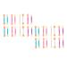Didiseaon 120pcs Double Ended Eye Shadow Stick Eyeshadow Girl Makeup Tool Dual-ended Eye Stick Smudge Brush