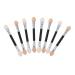 Gogogmee Foam Sponge 20pcs Latex Eye Shadow Stick Eyeshadow Cosmetic Disposable Eye Shadow Brush Sponge Set