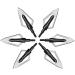 EOOENOON Hunting Broadheads 100/125 Grains Screw-in Arrow Heads - Compatible with Traditional and Compound Bows - Buy Online on GoSupps.com