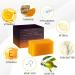  Telabeautix 3 Pack Kojic Acid Soap for Hyperpigmentation Glutathione Collagen Vitamin C with Turmeric - Buy Online on GoSupps.com