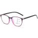 Buy Iynwbjts Retro Anti-Blue Light Glasses - Comfortable Ultra-Light Multi-Focus Reading Glasses for Men & Women | Sand Black Frame 2.50 - Buy Online on GoSupps.com