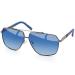 Joopin Polarised Sunglasses Mens UV Protection Al-Mg Metal Frame Double Bridge Aviation Sunglasses for Men Women Sun Glasses for Driving Gradient Blue