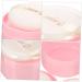 Kisangel 12 Pcs Body Powder Puff Box Baby Powders Set | Charming Pink Synthetic Sponge | Baby Powder Container 8x6cm - Pink (Pack of 2) - Buy Online on GoSupps.com