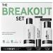 The INKEY List The Breakout Set - Cleanser Serum and Treatment White