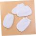 FRCOLOR 6 Pairs Hen Party Games Clipper Gripper Tooth Jewel Wall Grid Wire Headscarf for Women Gloves Bath Glove Foot Bath Cover Take a Bath Hand Wax White - Buy Online on GoSupps.com