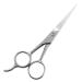Lurrose Stainless Steel Beard Scissors for Facial Hair, Mustache, Eyebrow & Nose Hair - Hair Cutting and Hairdressing Shears - Buy Online on GoSupps.com