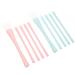Beavorty 2 Sets Silicone makeup brush eye makeup applicator lip applicator silicone makeup applicator Lip Makeup Brush Liner Brush make up concealer brush Silica gel
