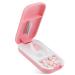 Opret Pill Cutter Pill Splitter with Blade for Small Pills Large Pills Cut in Half Quarter for Tablet Vitamin Medicine Pink