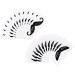 24 feuilles Autocollants Cire Nez pour pilation Poils Nez et Moustache Protecteurs de Barbe Petits Accessoires de Soin Visage S rs et Autocollants Adh sifs pour Usage Quotidien