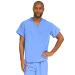 Medline PerforMAX Unisex Reversible Scrub Top MDL-CC Small Ceil Blue Small Ceil Blue