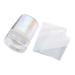 Sanwood 1 set nail art stamp trendy good elasticity soft texture nail tool stamp seal for women diy craft manicure tool transparent