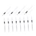 SHERCHPRY 12pcs Eyeliner Pencil White Outfits Liquid Highlighter White Makeup Eyebrow Filler Pen Makeup Pen Eyebrow Liner Silkworm Pen Makeup Eyeliner Applicator Pencil Case Cosmetic Women's