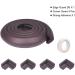 Vicloon Edge Protectors 2 M Foam Safety Strip and 4 Corner Cushion Protector Set Edge Corner Guards for Baby - Purple - Buy Online on GoSupps.com