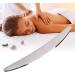 304 Stainless Steel Gua Sha Board - Acupuncture Massager Tool for Whole Body Relief | Face Neck Back & Shoulders | Reduce Tiredness & Restore Wellness - Buy Online on GoSupps.com