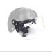 Tactical Helmet Goggles Clear Riot Visor Face Shield Sliding Goggles Airsoft Paintball Accessories BK