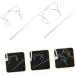 FOMIYES 4 Sets Hair Accessories Cosplay Bun Holder Wedding Tiara Bun Hair Chopstick Hair Accessory for Women Hair Pin Stick Women Hair Cuff Girl Zinc Alloy Women's Hair up - Buy Online on GoSupps.com