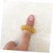 Safigle Finger Massage Ring Set - 10 Acupressure Sensory Toys for Stress Relief | Carbon Steel Decompression Tool - Buy Online on GoSupps.com