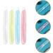 Solustre 4-Piece Transparent Travel Toothbrush Storage Box - Portable & Protective Accessory for Business Trips - Buy Online on GoSupps.com