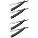 Frcolor 2st Barbier Rastrillos Para Afeitar Para Hombre Barturers Bart Razor hairdresser for men bald head razor for men men's shaver gold and silver sheet man blackx2st 2 PCSX2PCs