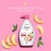 Do.ve Revitalizing Peach Bodywash 800ml - Vitamin C Hydration Paraben & Sulfate Free Plant-Based Moisturizers - Buy Online on GoSupps.com