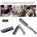 Folding Stainless Steel Beard Comb with Round Teeth - Pocket Size for Household, Barber & Salon Use (2#) - Buy Online on GoSupps.com